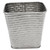 TableCraft Products GTSS4 20 Oz. 4" W x 4" D x 3 1/2" H Square Stainless Steel Brickhouse Collection Fry Cup