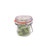 TableCraft Products CJS12 12 Oz. Glass Cash & Carry Condiment Jar Set With Clip Top Lid