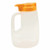 TableCraft Products PP48Y 48 Oz. Clarified Polypropylene Yellow Option Dispenser