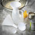 TableCraft Products PP48Y 48 Oz. Clarified Polypropylene Yellow Option Dispenser