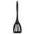 TableCraft Products 10054 3.34" W x 3.9" L Blade Slotted Silicone Handle Stainless Steel Spatula