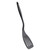 TableCraft Products 10054 3.34" W x 3.9" L Blade Slotted Silicone Handle Stainless Steel Spatula