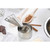 TableCraft Products H725 4-Piece Stainless Steel Cash & Carry Premium Measuring Cup Set