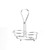 TableCraft Products 608R  8 - 1/2" x 8 - 3/8" x 3 - 7/8"Chrome Plated Oil & Vinegar Dispenser Rack
