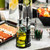 TableCraft Products H918NBK Cash & Carry Gemelli Bottle Set With Black Metal Rack