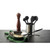 TableCraft Products 10055 3.9" W x 3.34" D Blade Solid Silicone Handle Stainless Steel Spatula