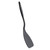 TableCraft Products 10055 3.9" W x 3.34" D Blade Solid Silicone Handle Stainless Steel Spatula