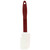 TableCraft Products 1862 10.25" Notched Silicone Blade Nylon Handle Spatula