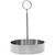 TableCraft Products BRDIA679 6.88" Dia. x 10"H Round Stainless Steel Versa Rack - 2/Case