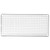 TableCraft Products 10523 14" W x 7" D x 1" H Rectangular Wire Stainless Steel Serving Basket