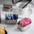 TableCraft Products 58BF 3 1/2" x 2 3/4" x 1 3/4" Stainless Steel Sugar Packet Rack With Brushed Finish - 12/Case