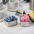 TableCraft Products 58BF 3 1/2" x 2 3/4" x 1 3/4" Stainless Steel Sugar Packet Rack With Brushed Finish - 12/Case