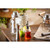 TableCraft Products MJS30 30 Oz. 18 Stainless Steel Top Glass Cash & Carry Mason Jar Cocktail Shaker