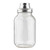 TableCraft Products MJS30 30 Oz. 18 Stainless Steel Top Glass Cash & Carry Mason Jar Cocktail Shaker