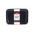 TableCraft Products C1079BK 11.75" W x 8.5" D x 1.5" H Black Polypropylene Cash & Carry Mas Grande Baskets