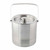 TableCraft Products RIB76 58 Oz. Double Wall Insulation Stainless Steel Room Service Ice Bucket