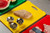 TableCraft Products CBG1218AYL 12" W x 18" D x 1/2" H Plastic Cash & Carry Grippy Cutting Board