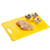 TableCraft Products CBG1218AYL 12" W x 18" D x 1/2" H Plastic Cash & Carry Grippy Cutting Board