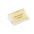 TableCraft Products ACHS46 3.87" W x 6" D x 1 0.5" H Slanted Rectangular Acrylic Magnetic Card Or Sign Holder