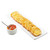 TableCraft Products M186 17 3/4" W x 5 1/2" D Rectangular White Melamine Frostone Collection Dish
