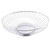 TableCraft Products 4176 11 3/8" W x 8" D x 3 1/4" H Oval Chrome Plated Cash & Carry Chalet Basket