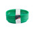 TableCraft Products C1074G 9.25" W x 6" D x 1.75" H Green Plastic Cash & Carry Classic Baskets
