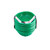 TableCraft Products C1074G 9.25" W x 6" D x 1.75" H Green Plastic Cash & Carry Classic Baskets