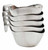 TableCraft Products 9805 5 Oz. Stainless Steel Brushed Finish Gravy Boat