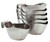 TableCraft Products 9805 5 Oz. Stainless Steel Brushed Finish Gravy Boat