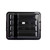 TableCraft Products 1547B 21" W x 17" D x 7" H Black Tote Box