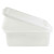 TableCraft Products DBF77 21" W x 16" D x 7" H White Freezer Combo Drain Box Set