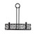 TableCraft Products BK259512 8.5" Dia. x 5"H Black Mediterranean Versa Rack - 2/Case
