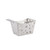 TableCraft Products SCB 5 3/8" W x 3 3/8" D x 3 1/8" H Stamped Circled Stainless Steel Side Basket