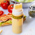 TableCraft Products 11663C3 16 Oz. Clear SelecTop WideMouth Squeeze Bottle