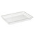 TableCraft Products 10524 12" x 8" x 1 1/2" Rectangular Wire Stainless Steel Serving Basket
