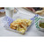 TableCraft Products 10524 12" x 8" x 1 1/2" Rectangular Wire Stainless Steel Serving Basket