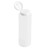 TableCraft Products 2108C-6 8 Oz. White Hinged Top Clear Squeeze Bottle - 72/Case