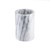 TableCraft Products 5488W 5" Dia. x 7" H White Marble Cash & Carry Wine Cooler
