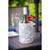 TableCraft Products 5488W 5" Dia. x 7" H White Marble Cash & Carry Wine Cooler