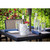 TableCraft Products 5488W 5" Dia. x 7" H White Marble Cash & Carry Wine Cooler