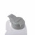 TableCraft Products PP48G 48 Oz. Clarified Polypropylene Gray Option Dispenser