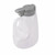 TableCraft Products PP48G 48 Oz. Clarified Polypropylene Gray Option Dispenser