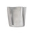 TableCraft Products 10680 3 1/8" x 3 1/8" x 3 3/8" 13 Oz. Square Stainless Steel Stonewashed Finish Fry Cup