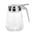 TableCraft Products 1370CP 8 Oz. Chrome Plated ABS Top Modern Glass Dispenser