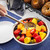 TableCraft Products 5334 13 3/4" Slotted Stainless Steel Dalton Collection Buffet Spoon