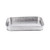 TableCraft Products GPSS120 12" W x 9" D x 1 7/8" H Rectangular Stainless Steel Brickhouse Collection Serving Platter