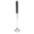TableCraft Products AM5311BK1 Oz. Stainless Steel Antimicrobial Ladle with 11 1/2" L Black Vinyl Coated Handle