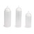 TableCraft Products 11663C 16 oz Clear Standard Cone Squeeze Bottle