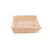 TableCraft Products 1189W 16 1/4" W x 11 1/4" D x 3" H Rectangular Hand-Woven Basket - 6/Case