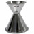 TableCraft Products H1206  1 Oz. x 2 Oz. Stainless Steel Cash & Carry Jigger - 6/Case
